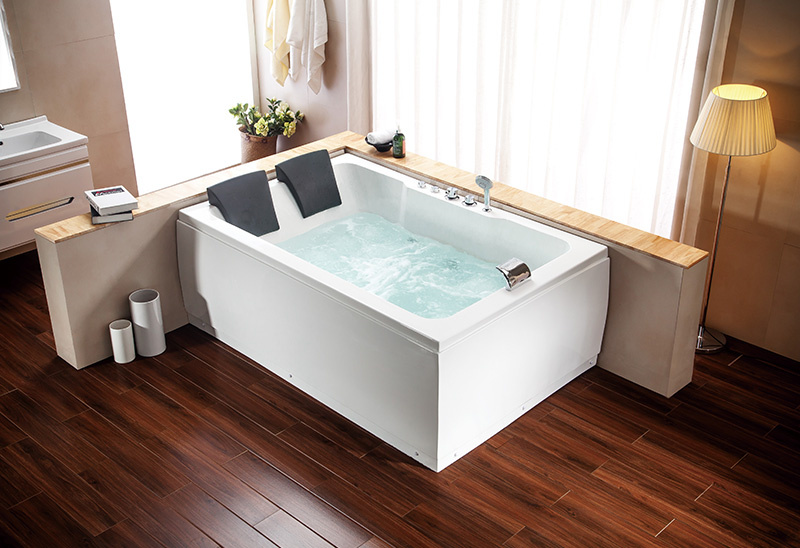 A051 180cm Banheira de Massagem para Duas Pessoas Função Jacuzzi