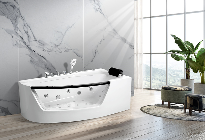 A076 1 pessoa Jacuzzi 170cm Banheira de hidromassagem